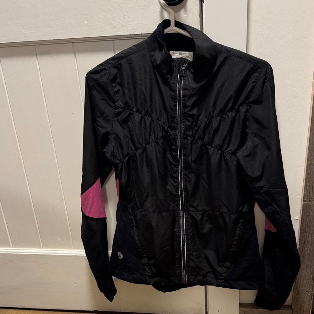 Lululemon Athletica Black and Pink Ski Jacket